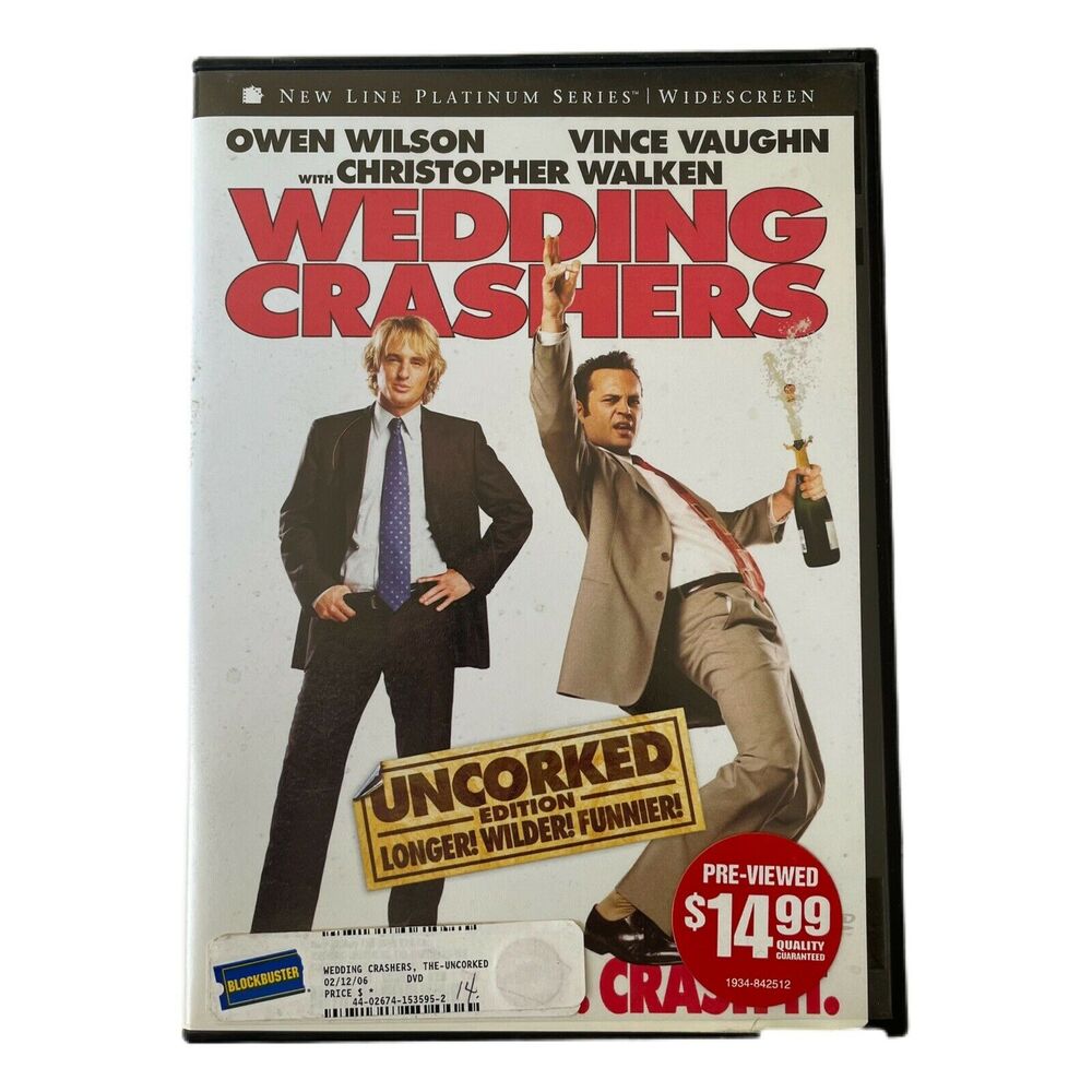 Wedding Crashers (DVD, 2006, Widescreen Unrated)